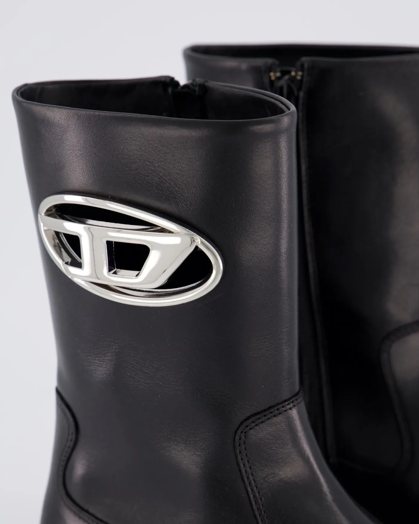 Dames Hammer Biker Boot Zwart