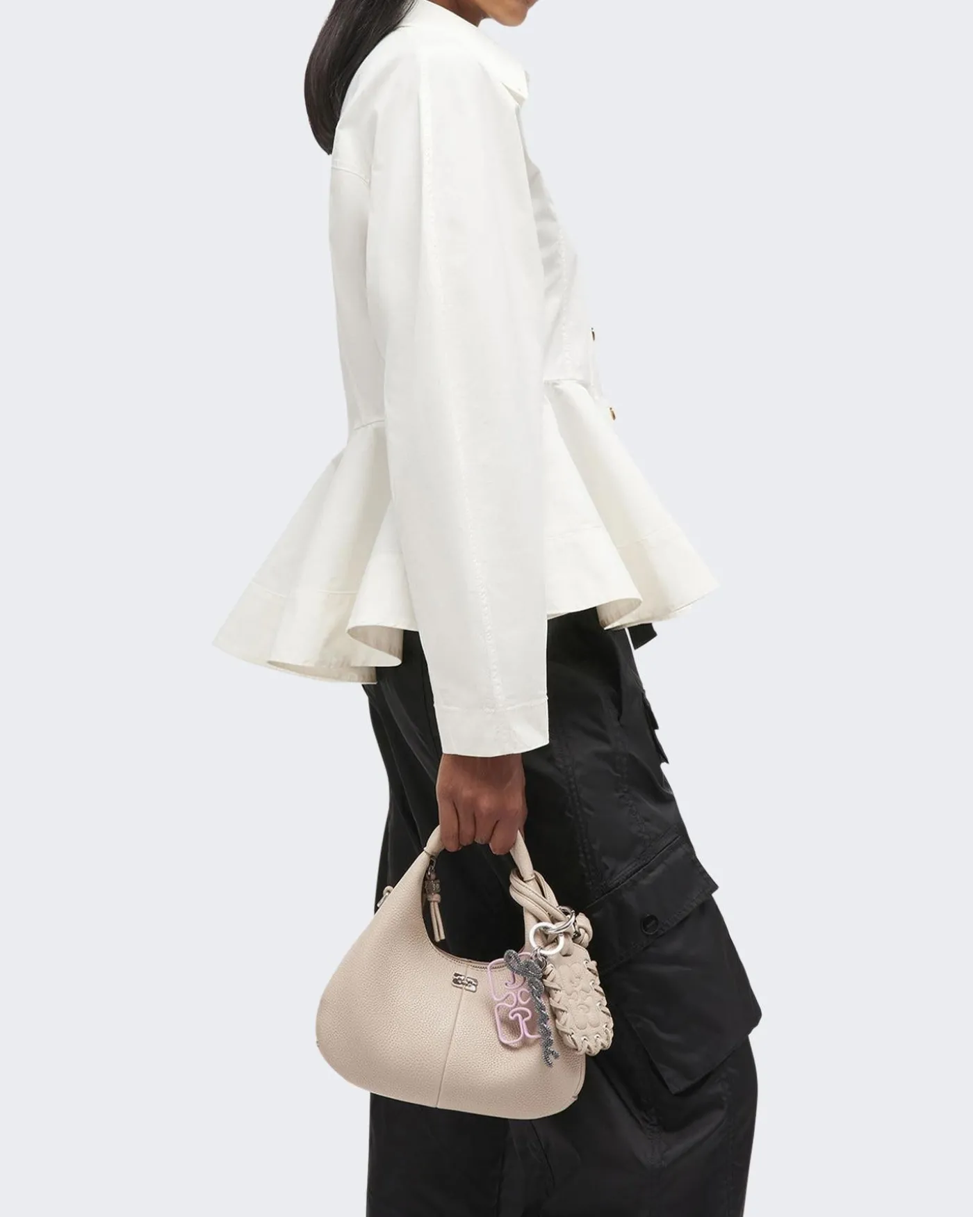 Dames Hobo Mini Grained