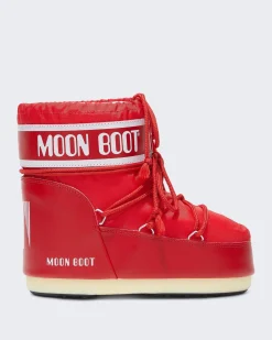 Dames Icon Low Nylon Rood