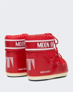 Dames Icon Low Nylon Rood