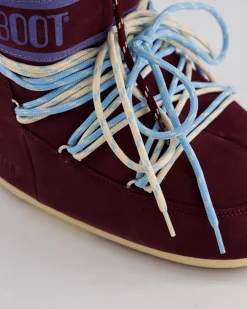 Dames Icon Low Suede Rood