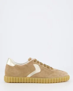 Dames Ines Suede Sneaker Beige