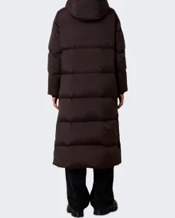 Dames Kelly Long Parka Bruin