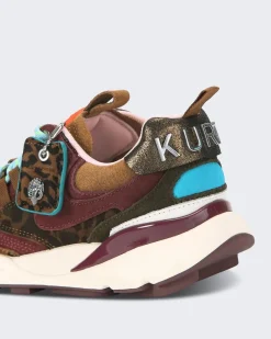 Dames Kurt Runner Bruin/Multi