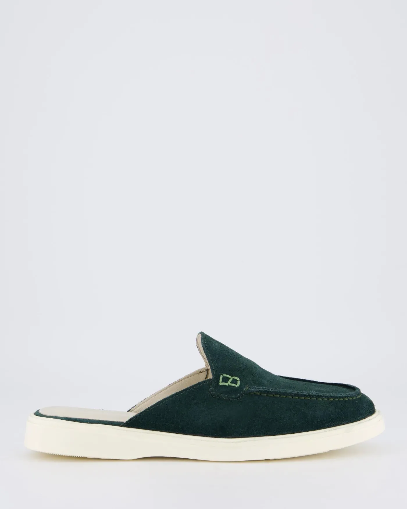 Dames Laura Slip On Sandal Pine Gree