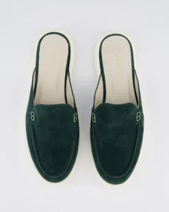 Dames Laura Slip On Sandal Pine Gree