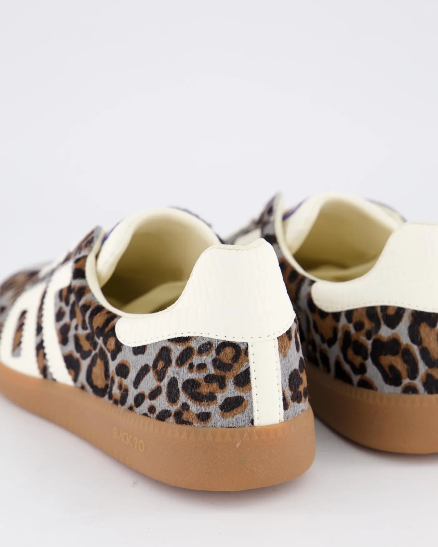 Dames Leopard Sneaker Blauw