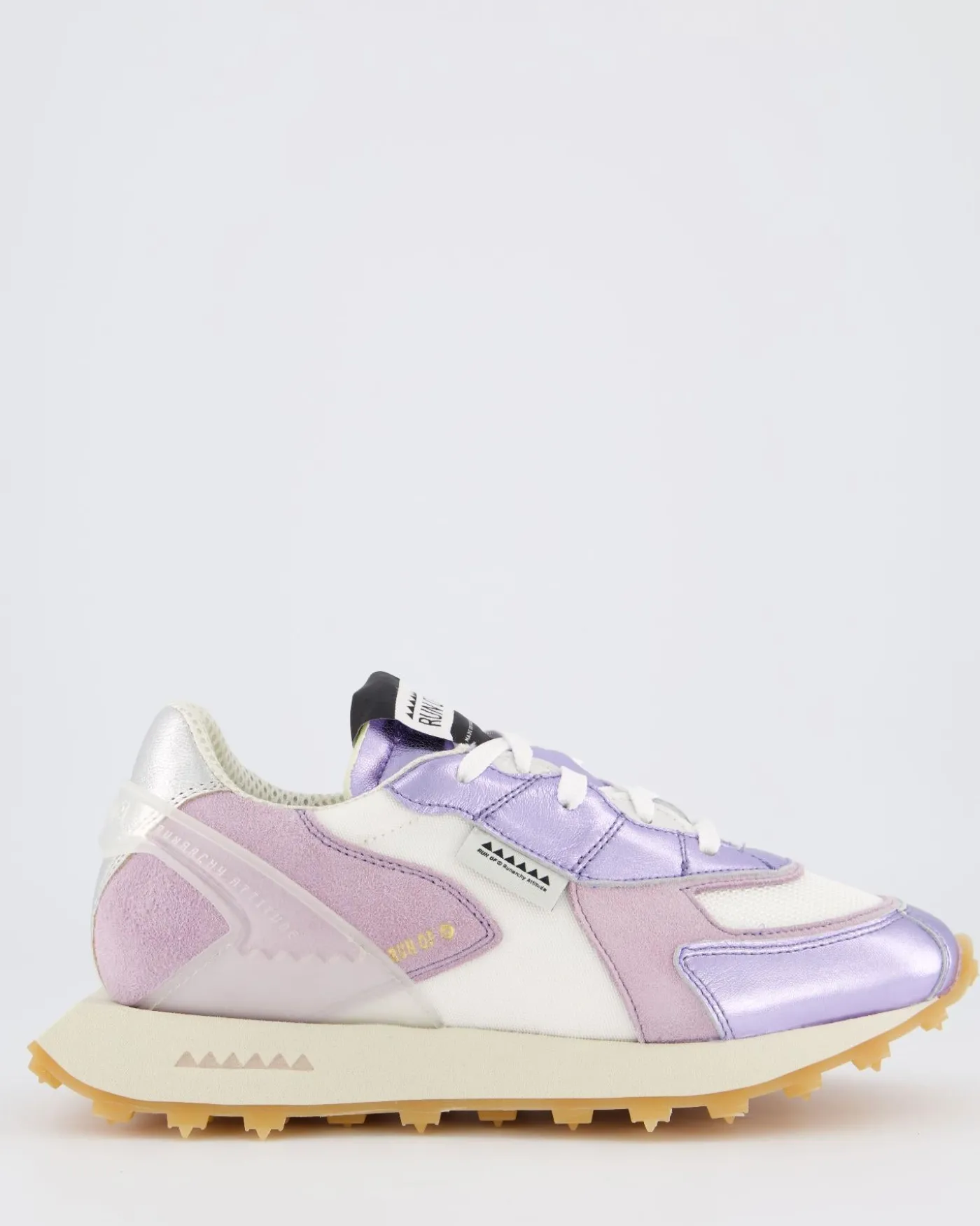 Dames Mango Sneaker Paars/Metal