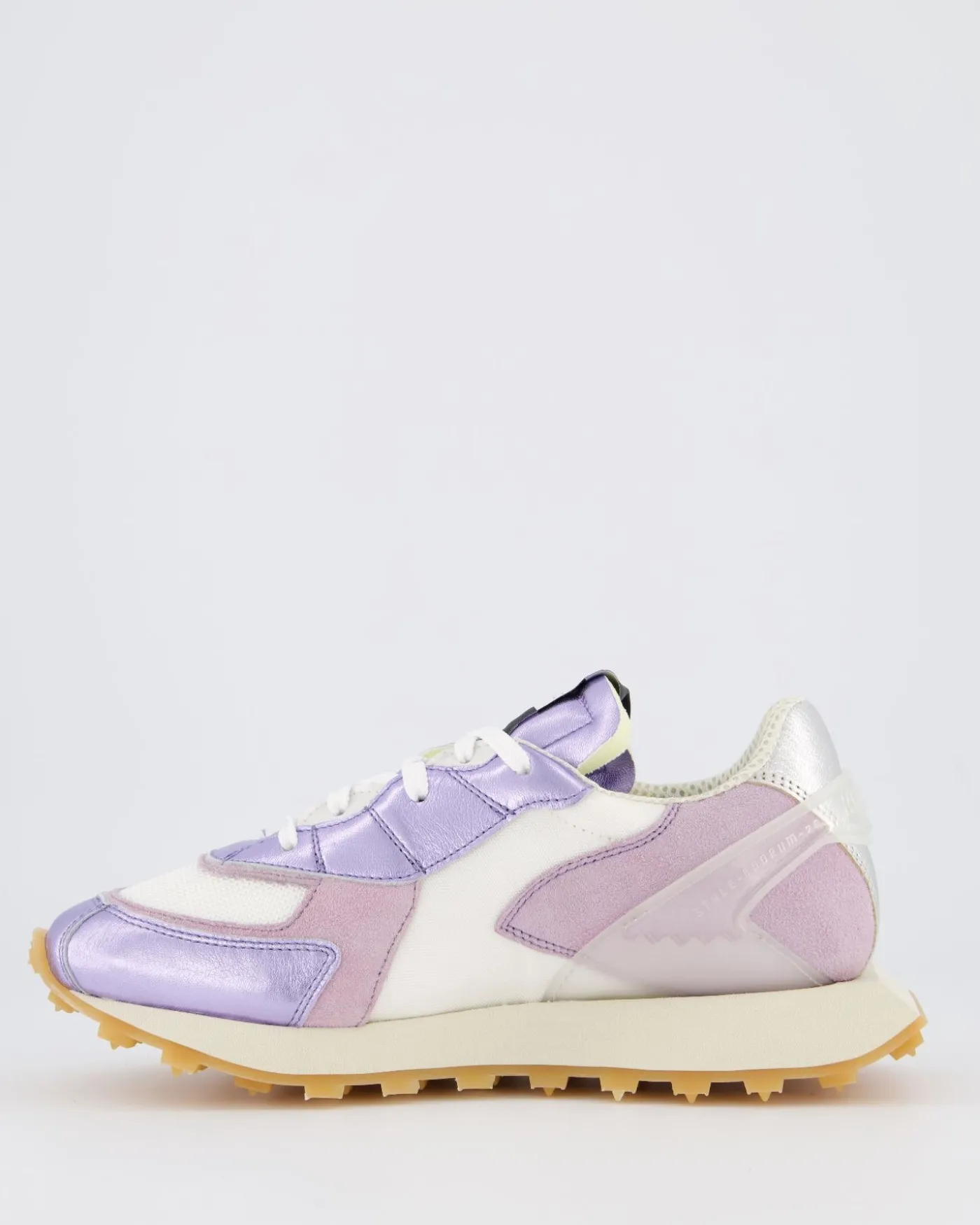 Dames Mango Sneaker Paars/Metal