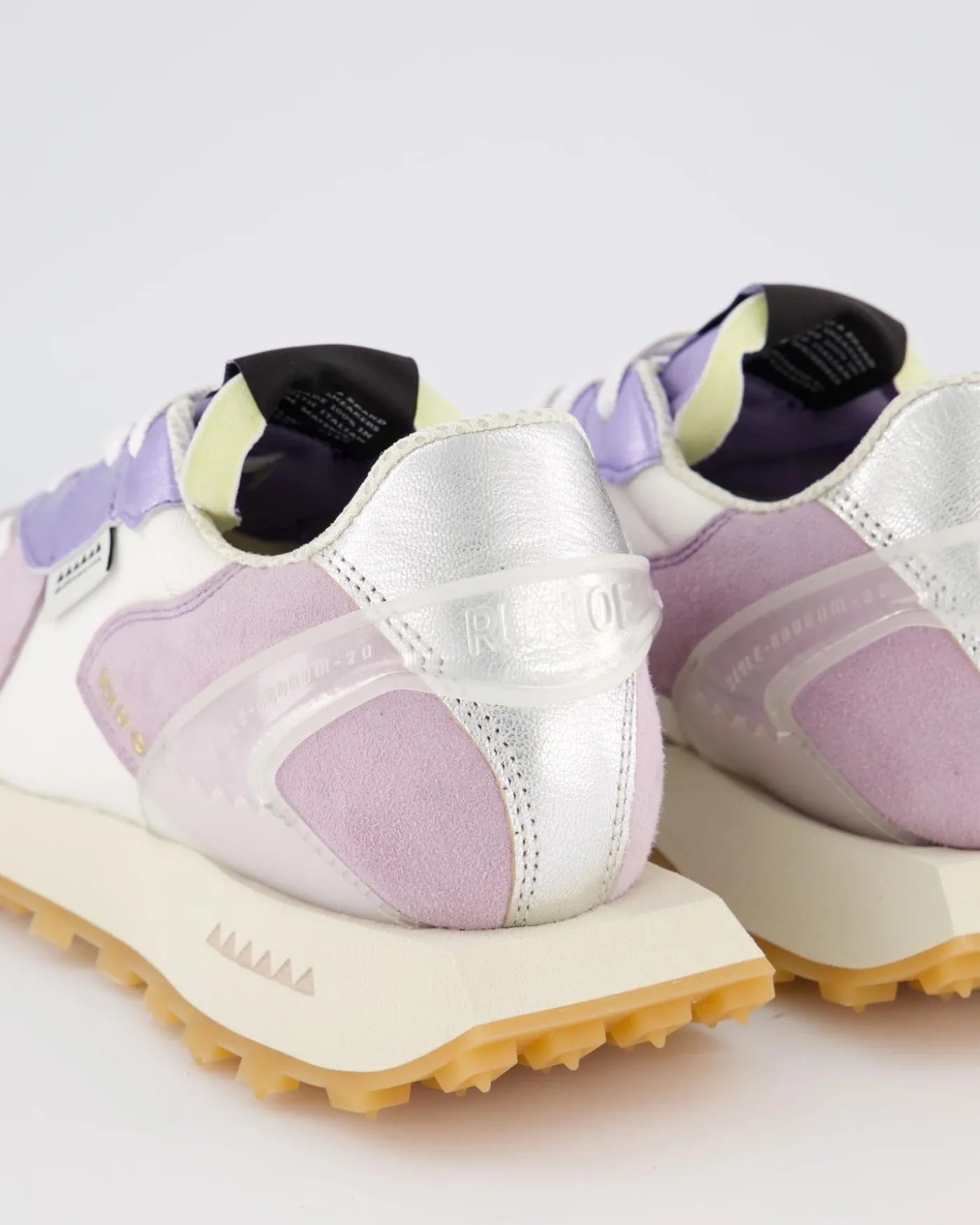 Dames Mango Sneaker Paars/Metal