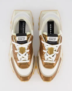 Dames Mango Sneaker Wit/Metal