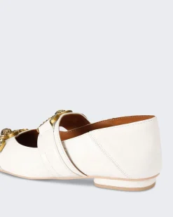 Dames Mansion Point Ballerina Wit
