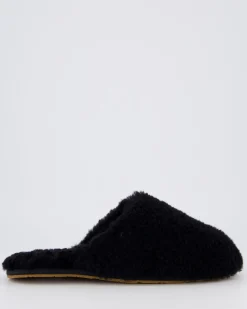 Dames Maxi Curly Slide Zwart