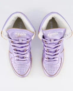 Dames Mi Basket Metal Sneaker Paars