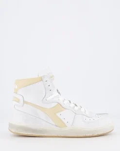 Dames Mi Basket Used Wit/Beige