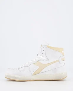 Dames Mi Basket Used Wit/Beige