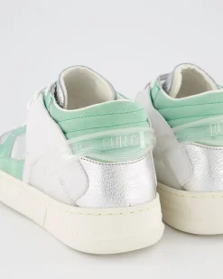 Dames Mid Metal Sneaker Groen