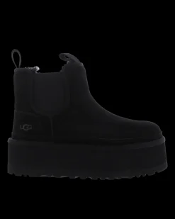 Dames Neumel Platform Chelsea Zwart