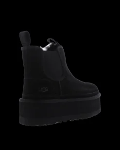 Dames Neumel Platform Chelsea Zwart
