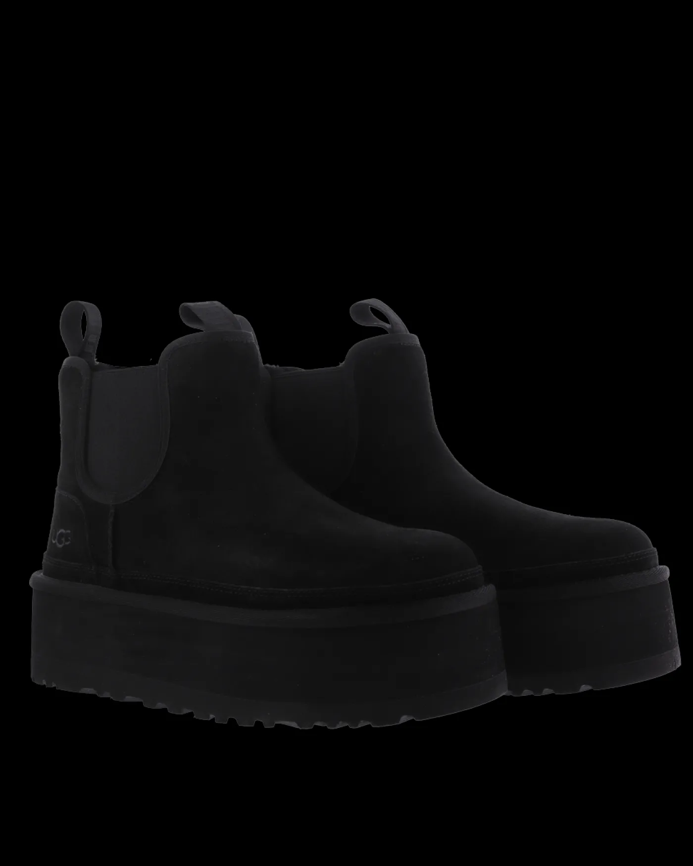 Dames Neumel Platform Chelsea Zwart