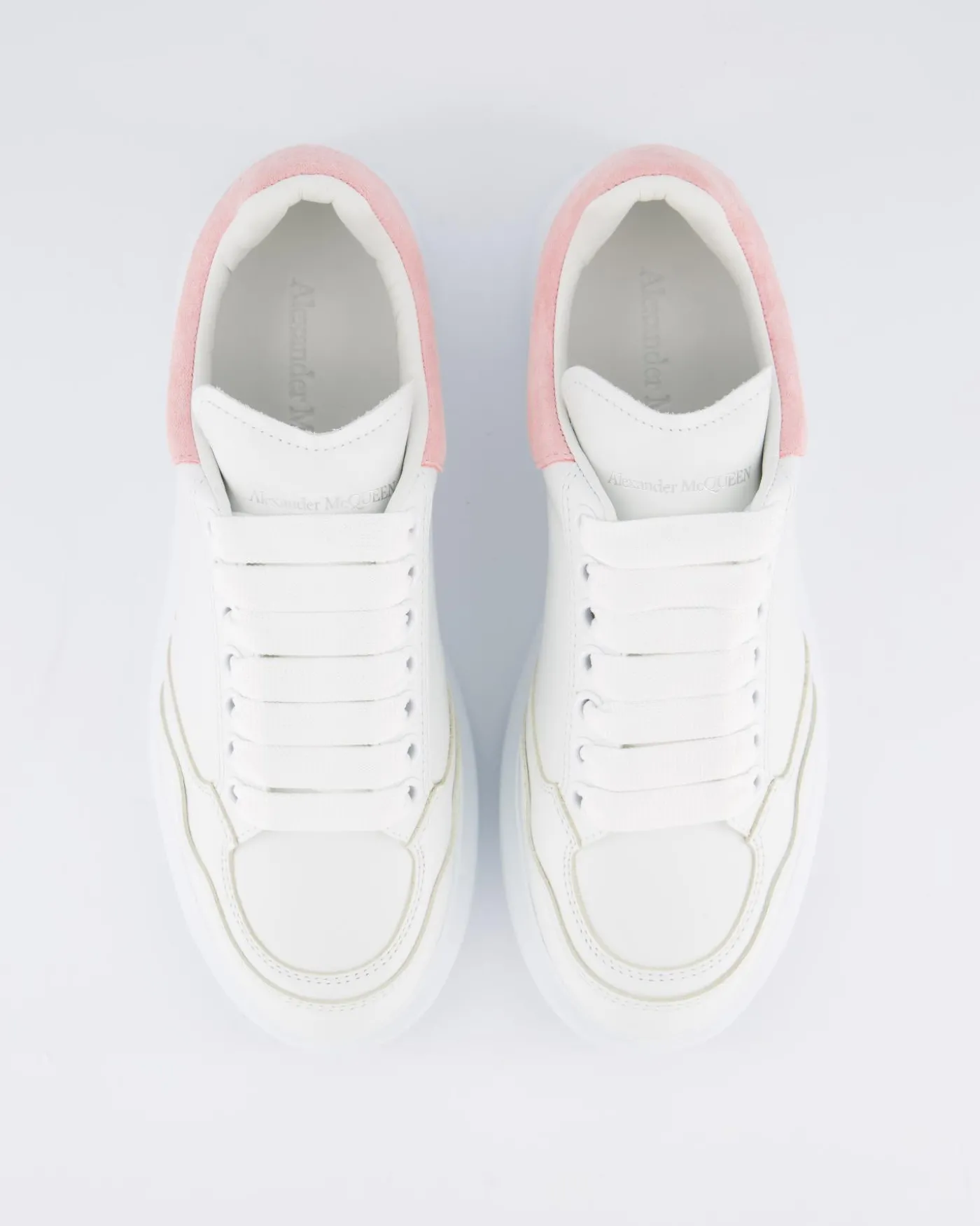 Dames Oversized Sneaker Wit/Roze