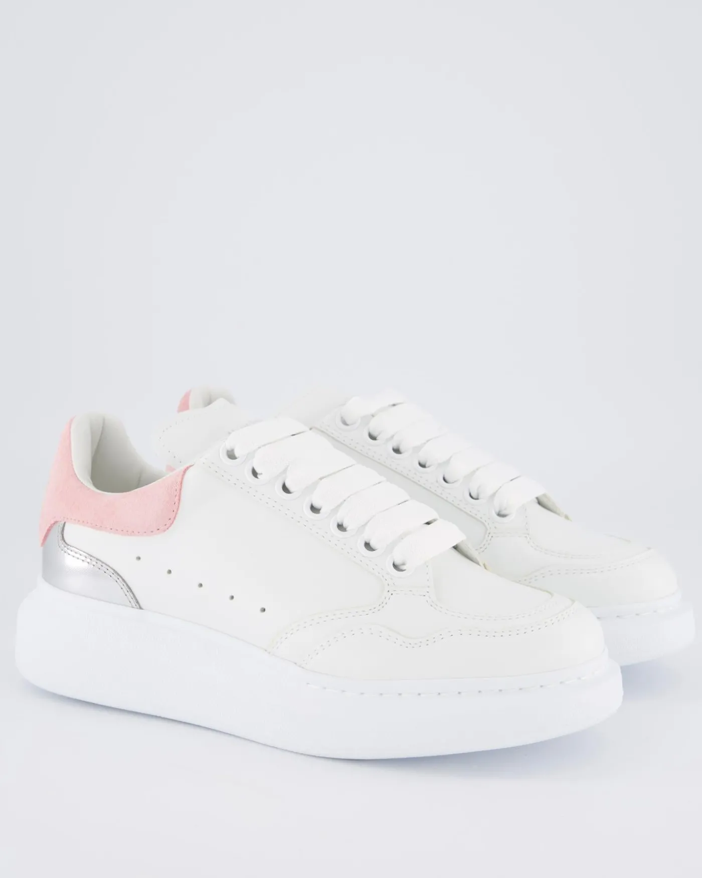 Dames Oversized Sneaker Wit/Roze