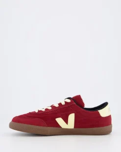 Dames Panenka Suede Sneaker Rood