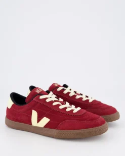 Dames Panenka Suede Sneaker Rood