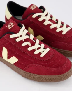 Dames Panenka Suede Sneaker Rood