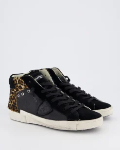 Dames Prsx High Sneaker Zwart