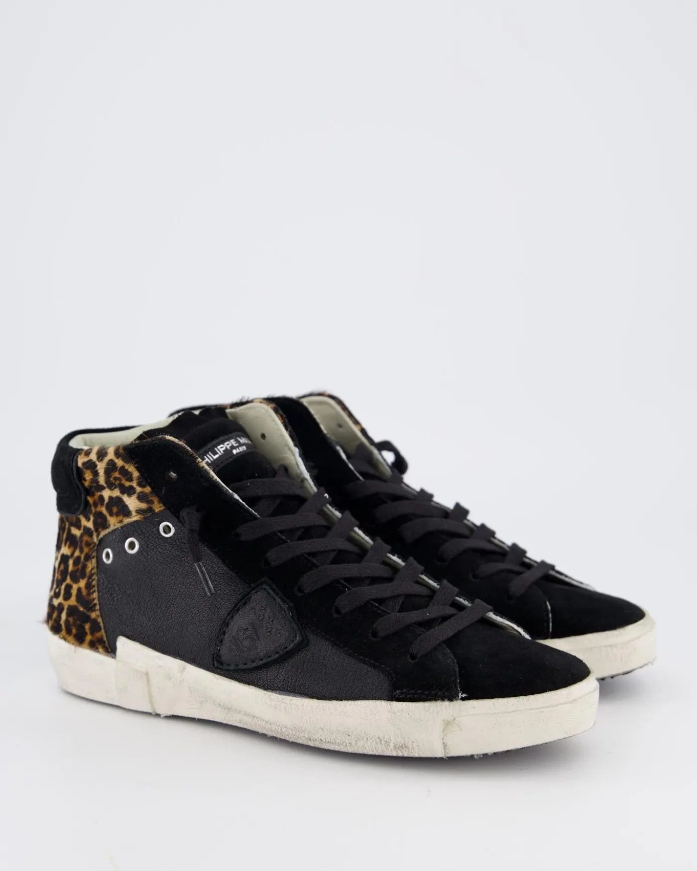 Dames Prsx High Sneaker Zwart