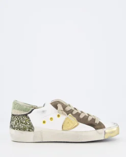 Dames Prsx Low Sneaker Wit/Glitter