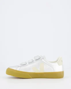 Dames Recife Leather Sneaker Metalli