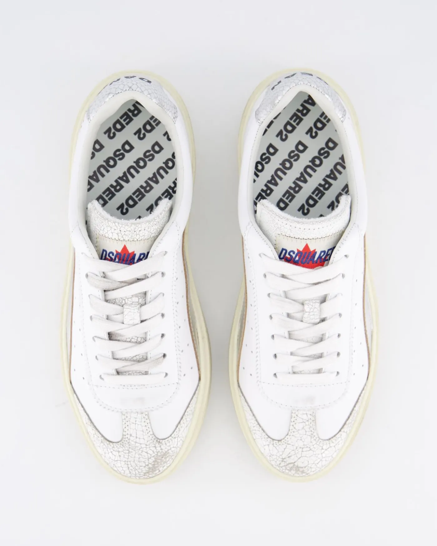Dames Rider Sneaker Wit/Zilver
