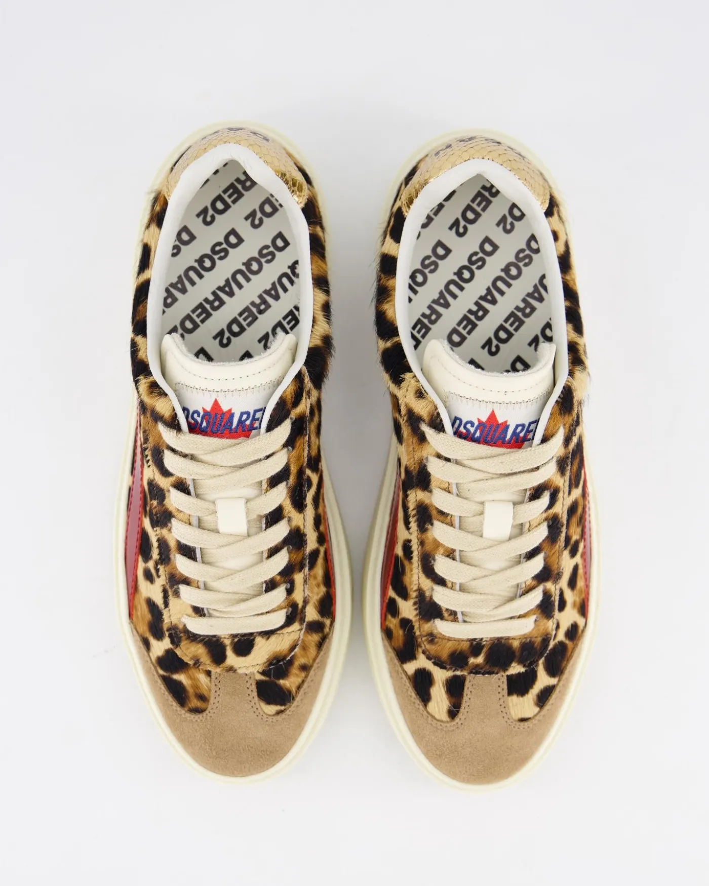 Dames Rider Sneaker Beige/Leo