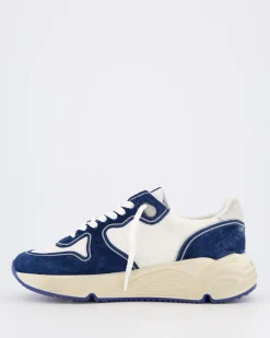 Dames Running Sole Sneaker Wit/Blauw