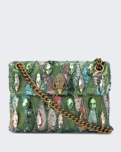 Dames Sequin Mini Kensington Groen