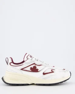 Dames Sprinter Sneaker Wit/Bordo