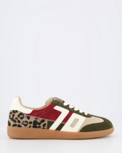 Dames Squid Olive Suede Mix