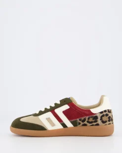 Dames Squid Olive Suede Mix