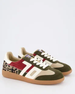 Dames Squid Olive Suede Mix
