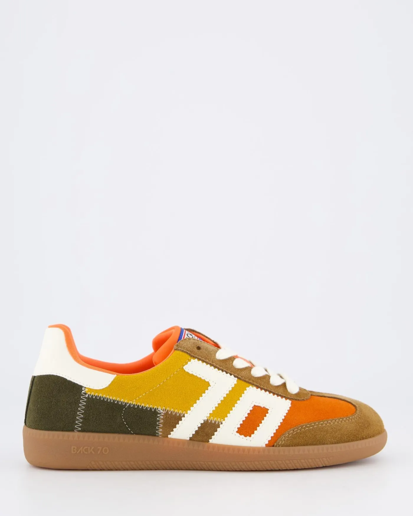 Dames Squid Orange Suede Mix