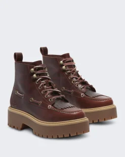 Dames STONE STREET BOOT BURGUNDY