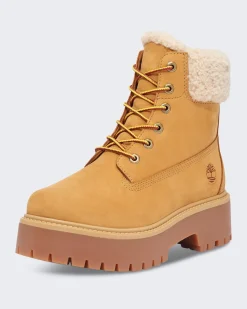 Dames Stone Street Boot Wheat Beige