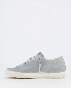 Dames Super-Star Sneaker Suede Blauw