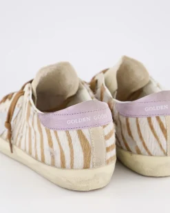Dames Super-Star Sneaker Wit/Bruin