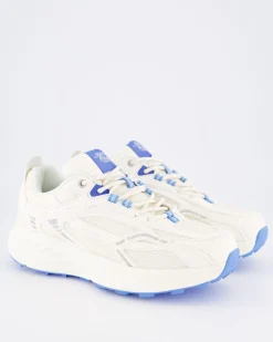 Dames The Re-Run Max Suede Wit/Blauw