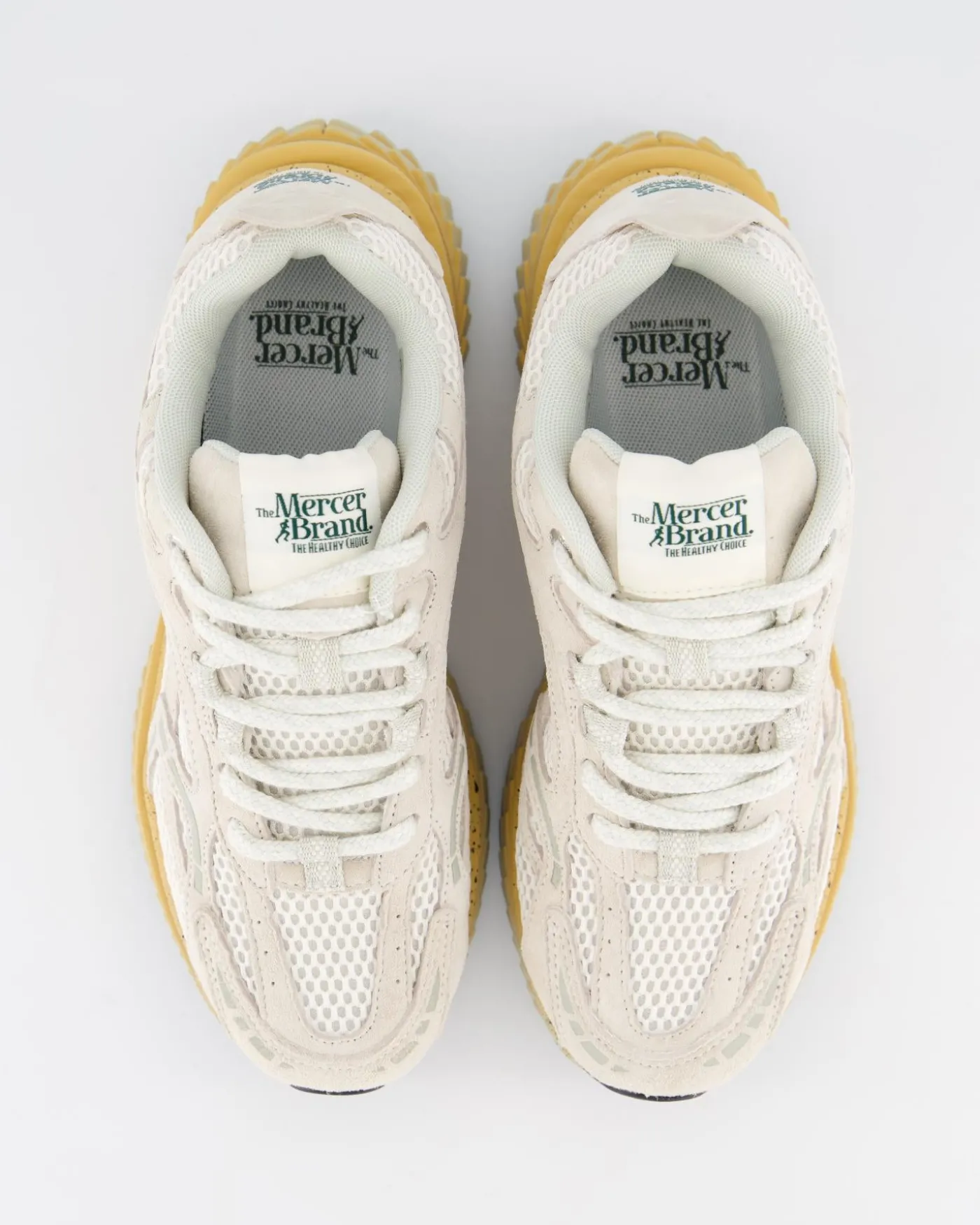 Dames The Re-Run Vibram Sneaker Beig