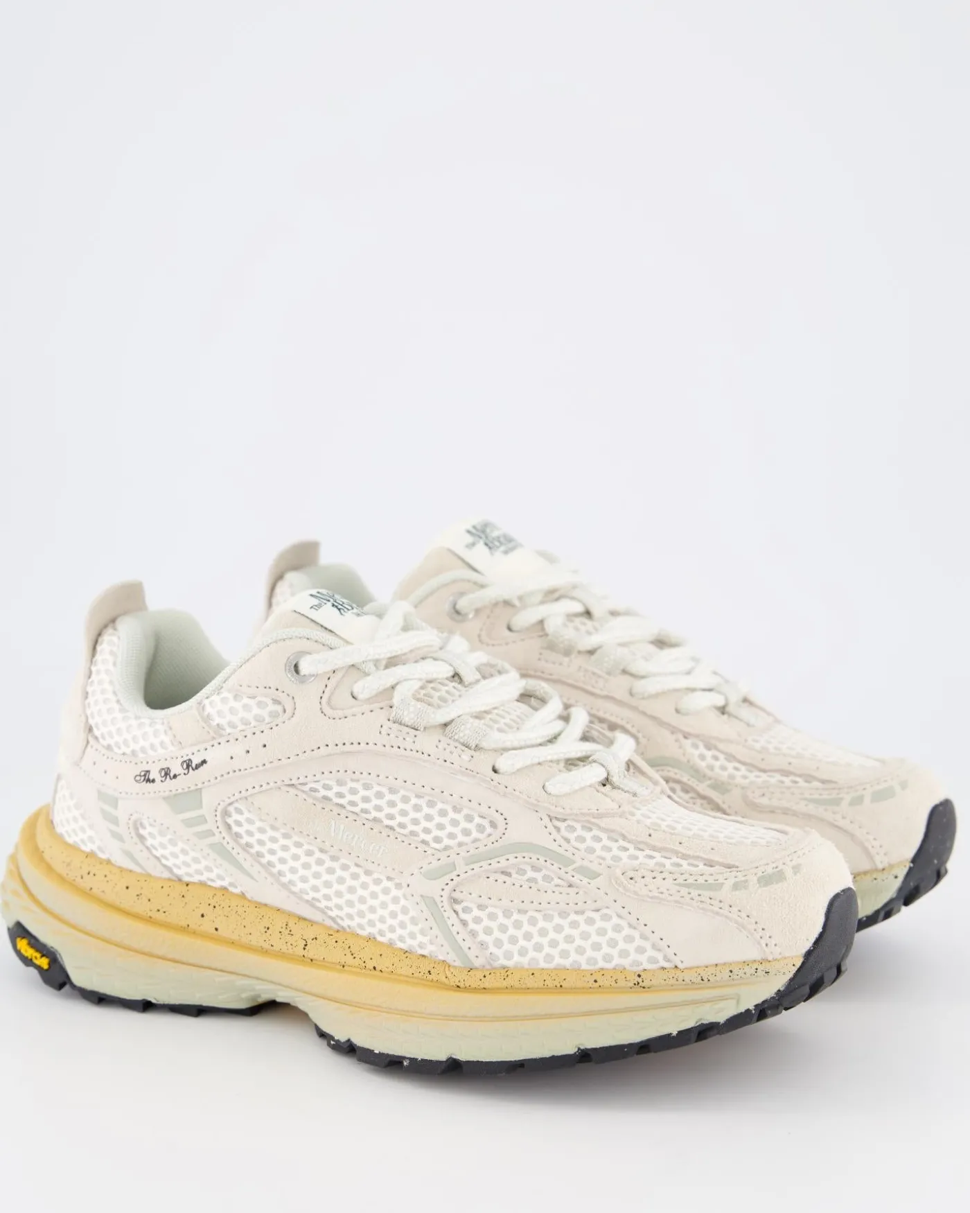 Dames The Re-Run Vibram Sneaker Beig
