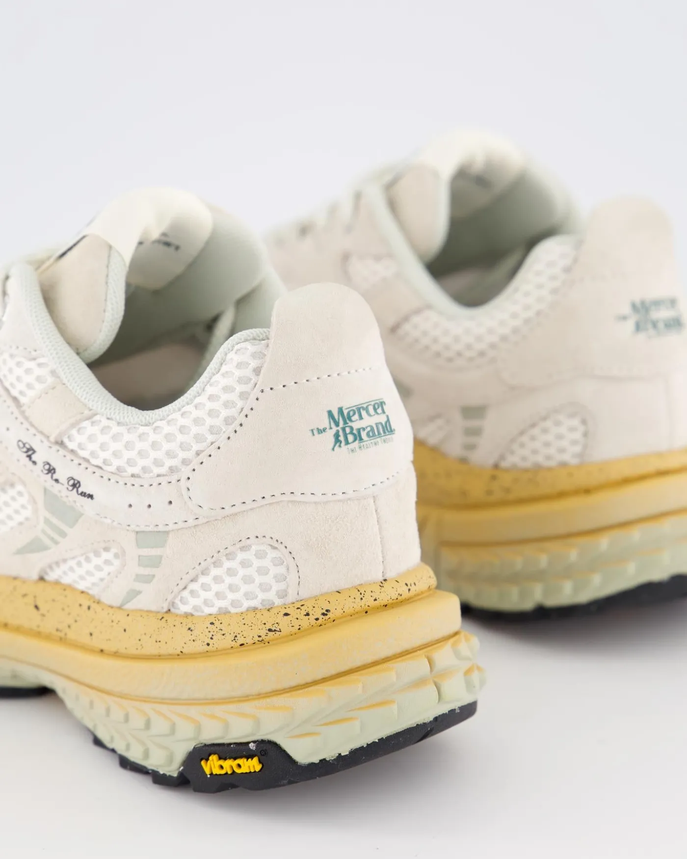Dames The Re-Run Vibram Sneaker Beig